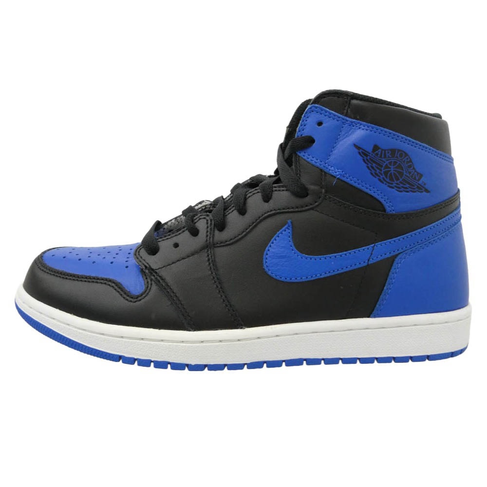 NIKE ナイキ 555088-007 Air Jordan 1 Retro High OG Royal エアジョーダン1 レトロ ハイ OG ロイヤル スニーカー ブルー系 ブラック系 29cm【中古】