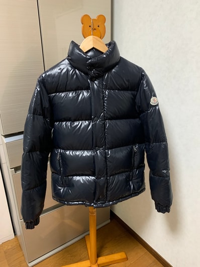 MONCLER ブラック ダウンジャケット サイズ0(S-M)