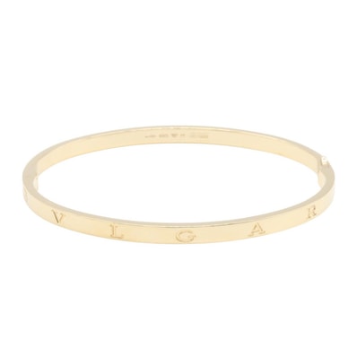 ブルガリ BVLGARI B-zero1 ビーゼロワン ブレスレット ブレスレット アクセサリー K18(イエローゴールド) レディース ゴールド系 360422 【中古】