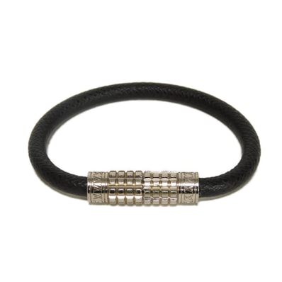 LOUIS VUITTON ルイ・ヴィトン ブラスレ ディジット LVロゴ シルバー 差し込み式 タイガ アルドワーズ ブレスレット M6630D