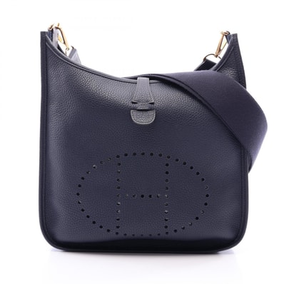 エルメス HERMES エヴリン 3 トロワ PM ブルーニュイ ショルダーバッグ バッグ トリヨンクレマンス トリヨンクレマンス C刻印(2018年製造) レディース ネイビー系 056277CC 【中古】