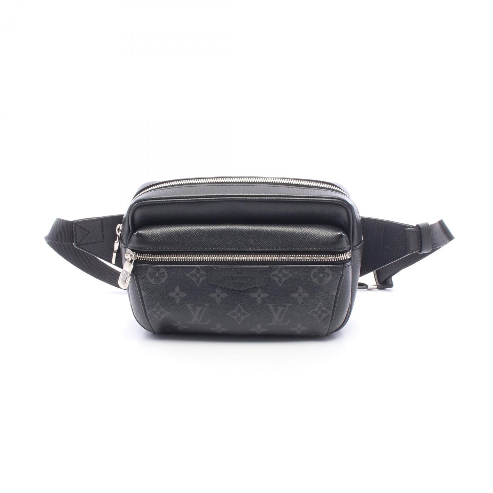ルイ・ヴィトン LOUIS VUITTON バムバッグ アウトドア タイガラマ ノワール ウエストバッグ ボディバッグ バッグ PVCコーティングキャンバス レザー タイガラマ ノワール メンズ ブラック系 M30245 【中古】