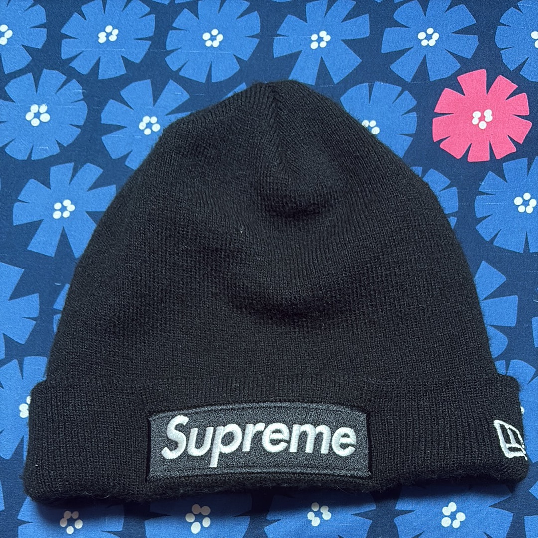 Supreme New Era Box Logo Beanie "Black" (24FW)