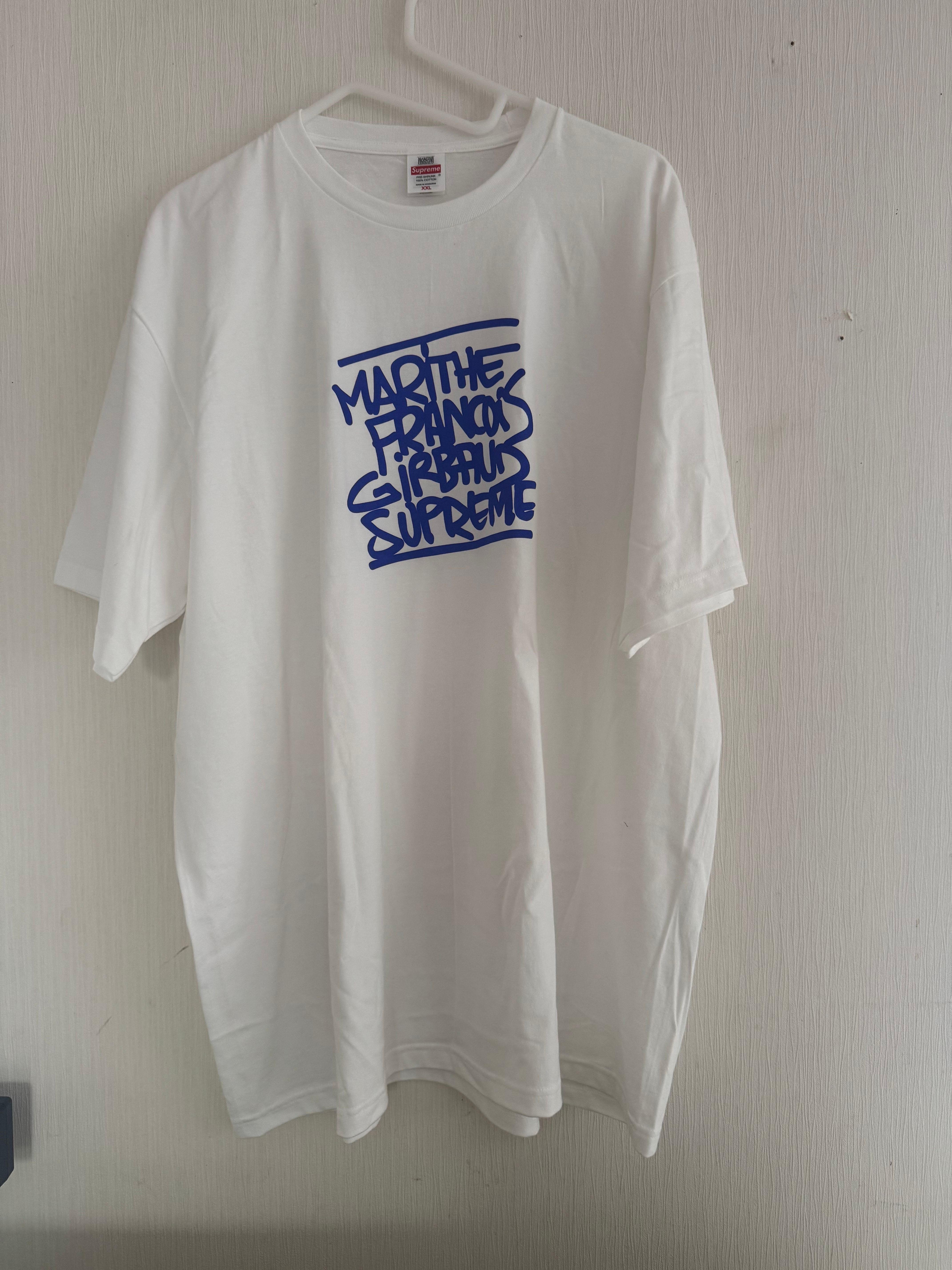 Supreme x Marithe + Francois Girbaud Tee "White"