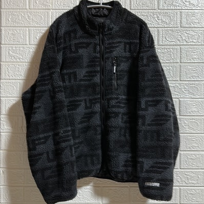 Supreme Geo Reversible WINDSTOPPER Fleece Jacket "Black"