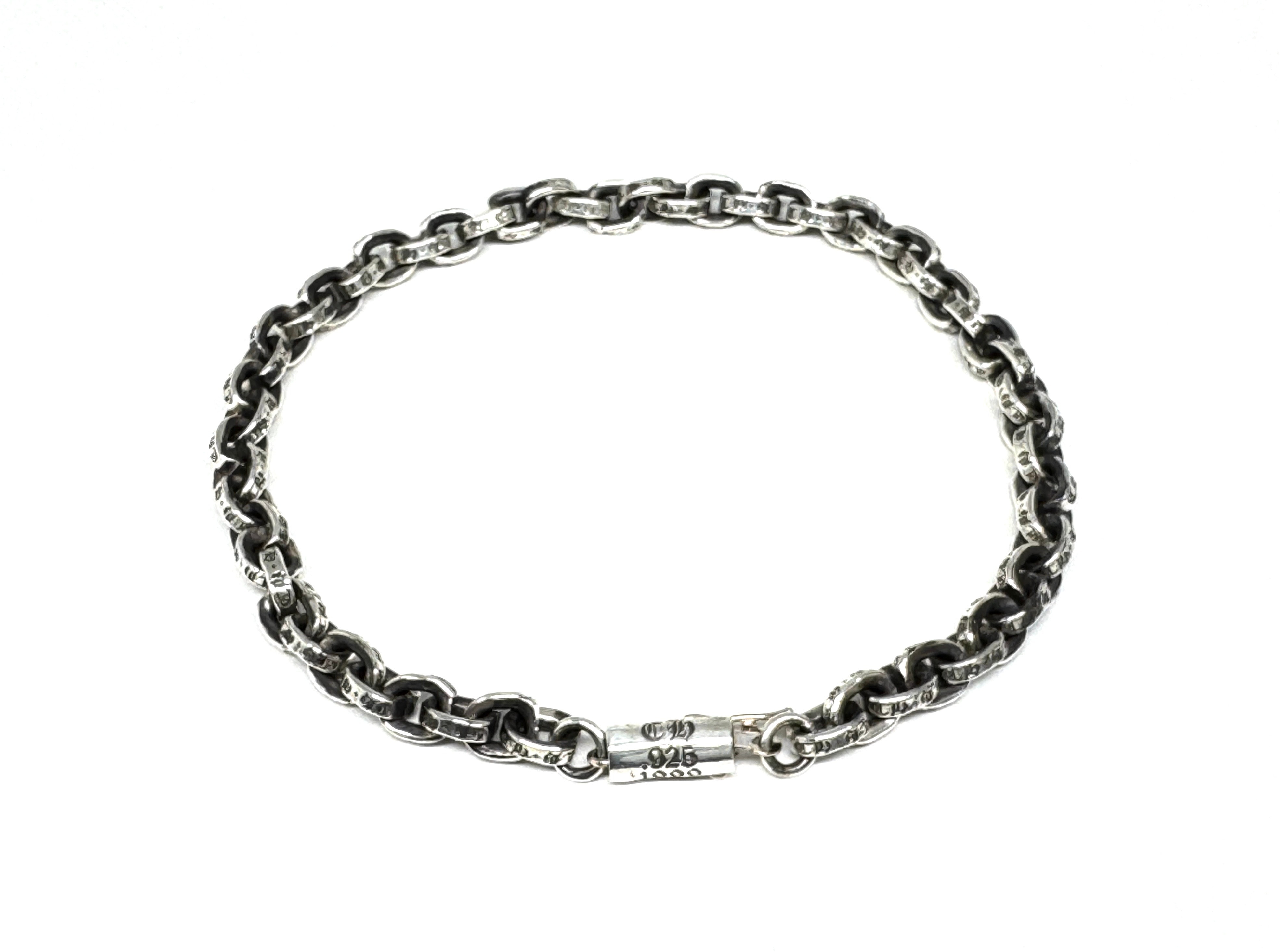 Chrome Hearts Paper Chain Bracelet "Silver"