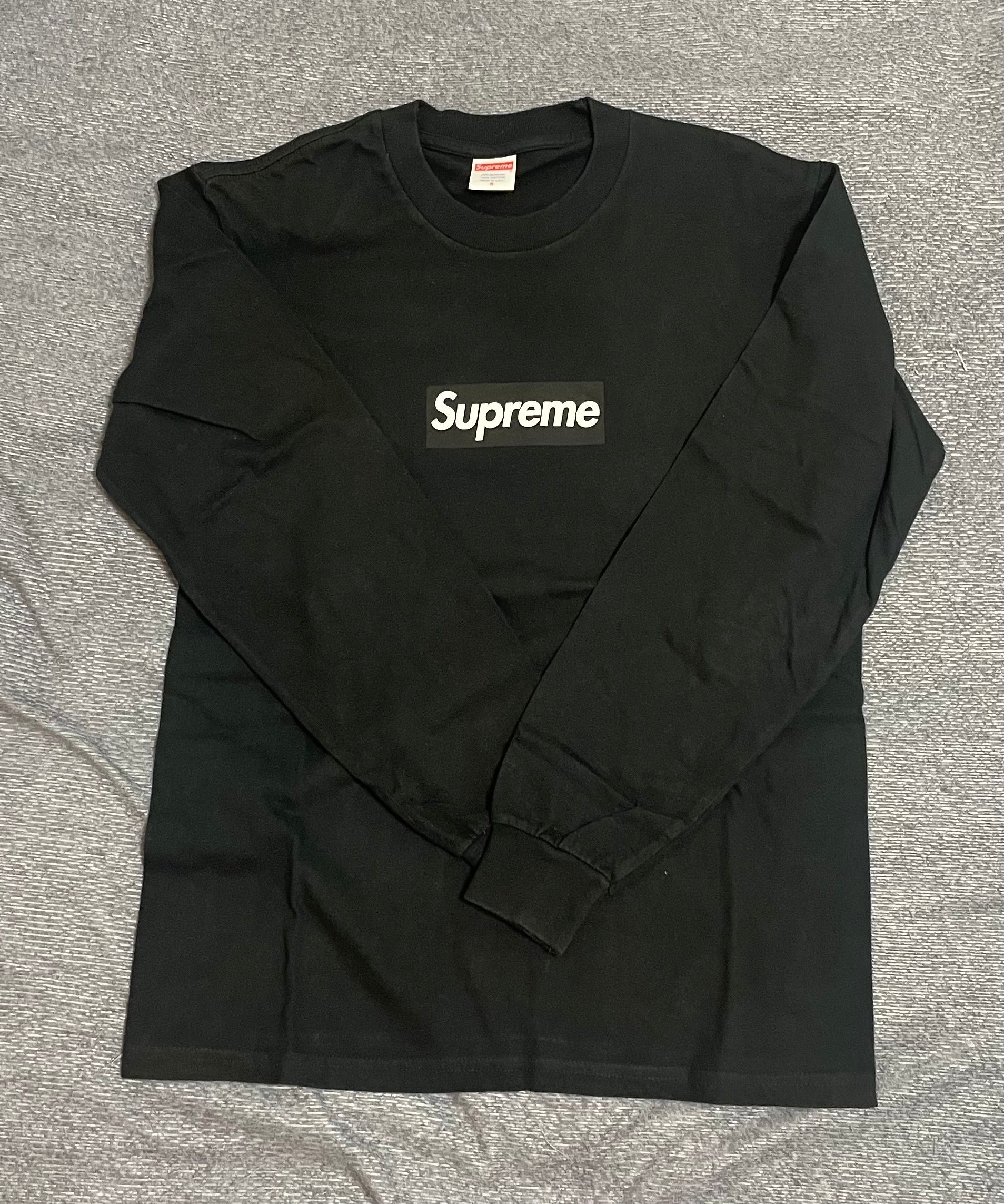 Supreme Box Logo L/S Tee "Black"
