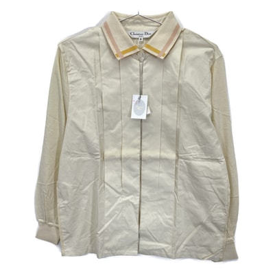 クリスチャンディオールスポーツ アイボリー 2P22250 コットン 長袖シャツ M