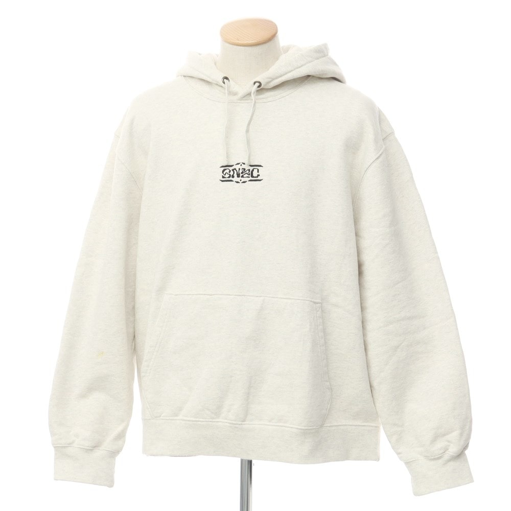 【中古】サタデーズ ニューヨークシティ Saturdays NYC コットン プルオーバー パーカー グレー【サイズXS】【メンズ】