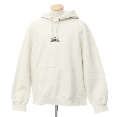【中古】サタデーズ ニューヨークシティ Saturdays NYC コットン プルオーバー パーカー グレー【サイズXS】【メンズ】