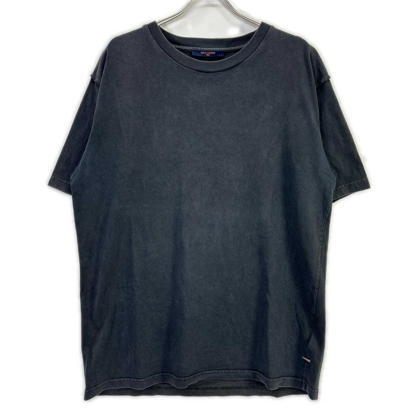ルイヴィトン RM222Q JYN HIY47W ブラック 22AW インサイドアウト Tシャツ XL