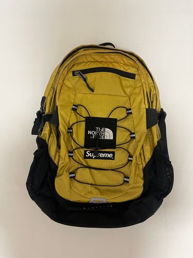 Supreme x The North Face Metallic Borealis Backpack "Gold"