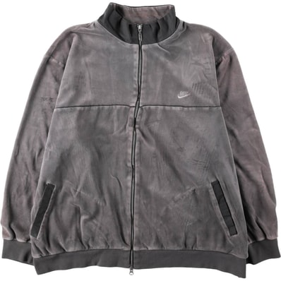 古着 00年代 ナイキ NIKE ベロアジャージ トラックジャケット メンズXXL相当/eaa654658