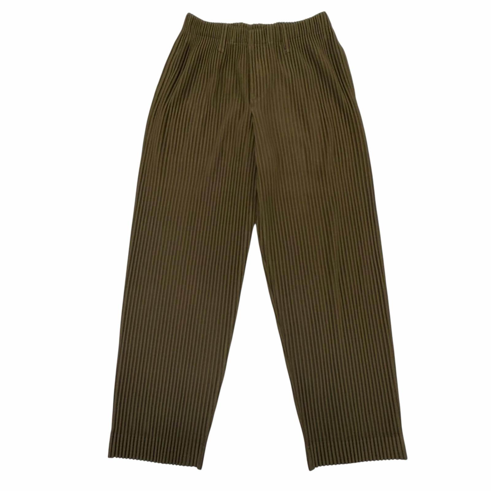 極美品 オム プリッセ イッセイミヤケ パンツ TAILORED PLEATS