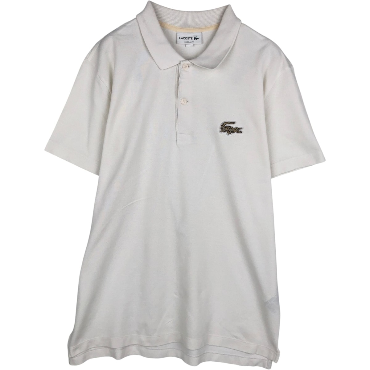 古着 ラコステ LACOSTE REGULAR FIT 半袖 ポロシャツ メンズL相当/eaa633495