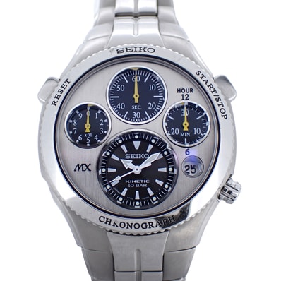 SEIKO セイコー キネティック クロノグラフ MX SATX003 9T82-0A80 メンズ 腕時計