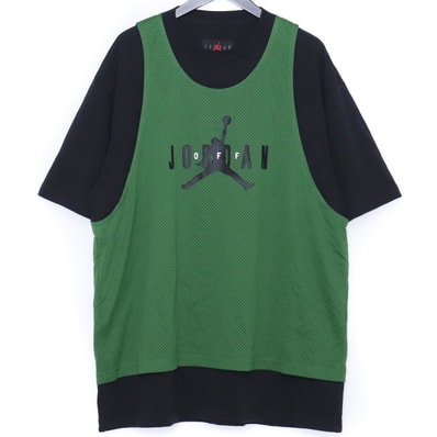 Air Jordan Off-WhiteTM️ Men's Short Sleeve Top "Green"