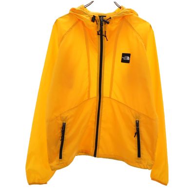 THE NORTH FACE ノースフェイス 長袖 ナイロンジャケット S 山吹色 アウトドア NP-0002