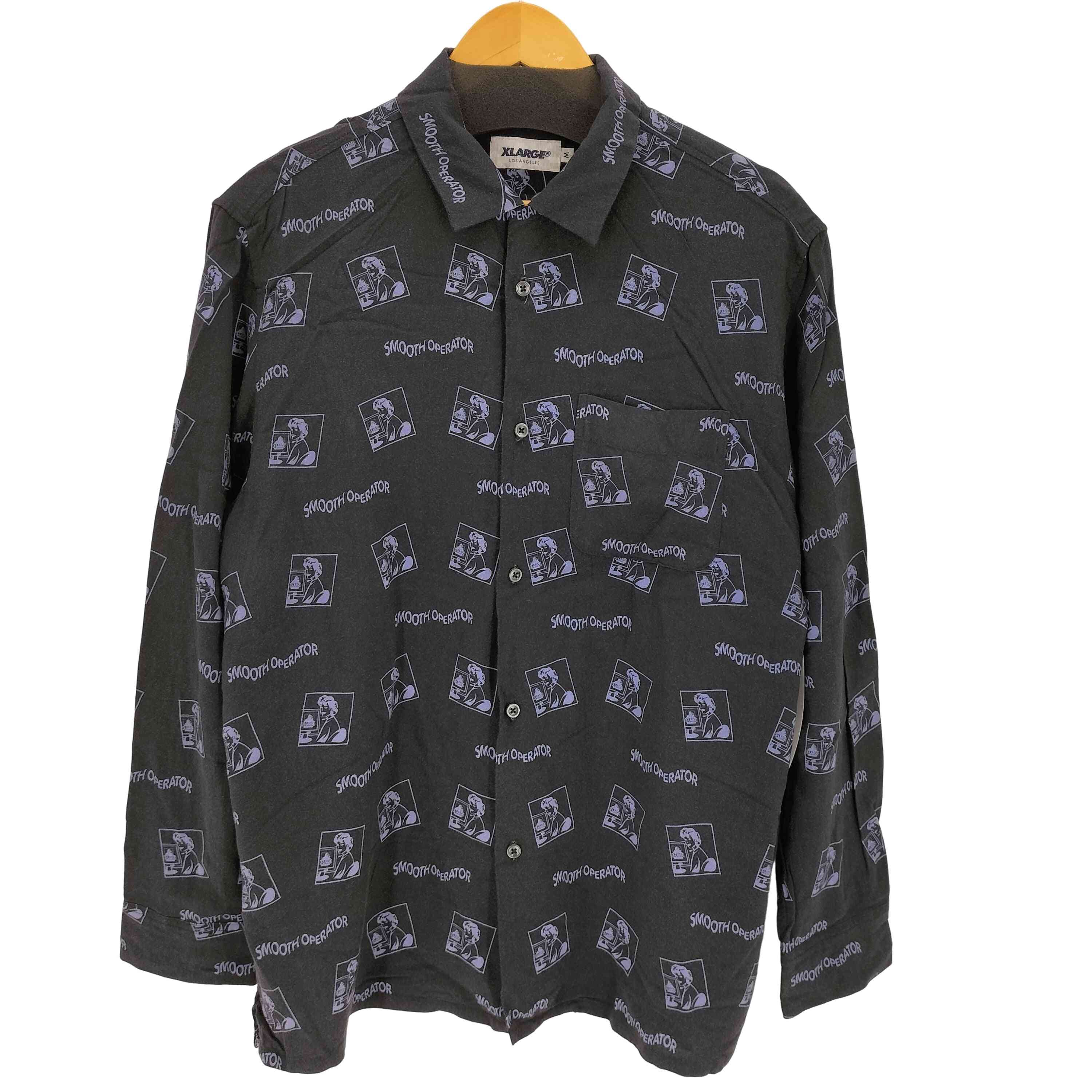 総柄ロングスリーブシャツ【1138911771166】