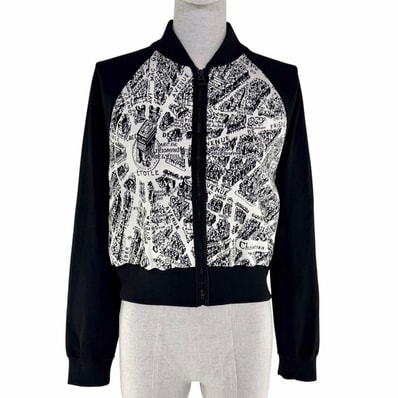 美品 クリスチャンディオール ジャケット Plan de Paris 42 324V50AM505