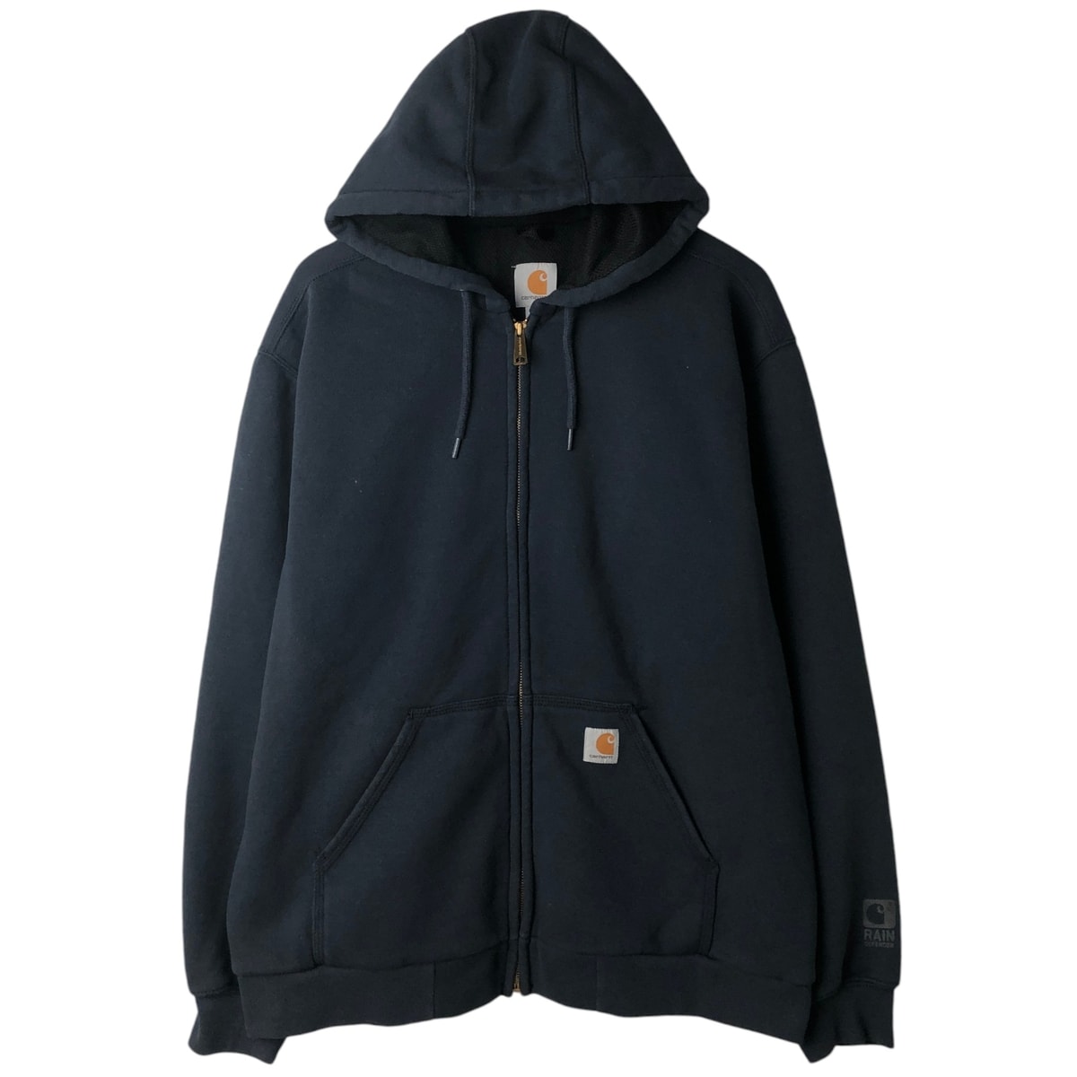 古着 カーハート Carhartt RAIN DEFENDER スウェットフルジップパーカー メンズL相当/eaa632944