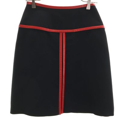 PRADA プラダ イタリア製 ミディスカート