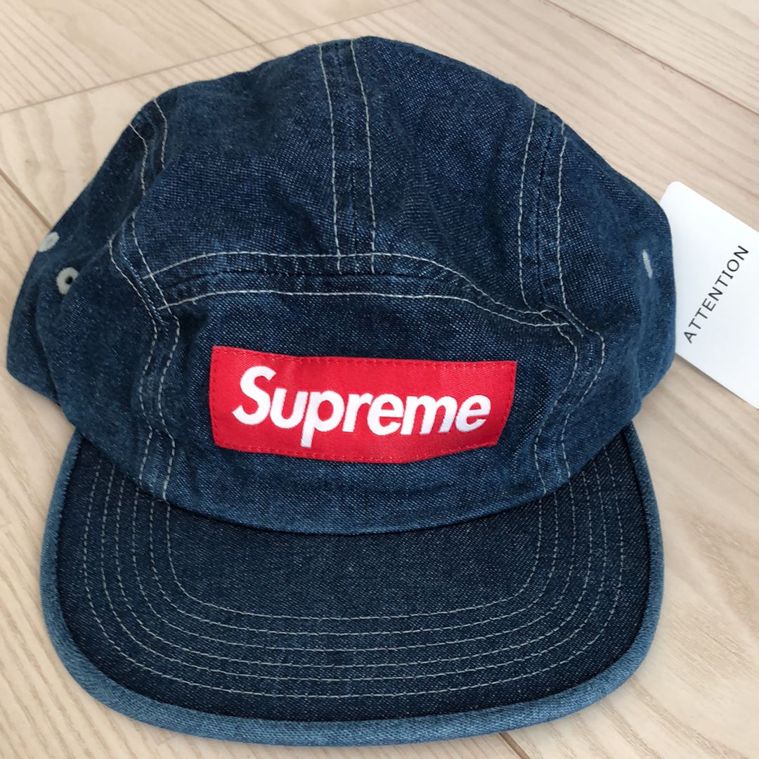 Supreme Washed Chino Twill Camp Cap