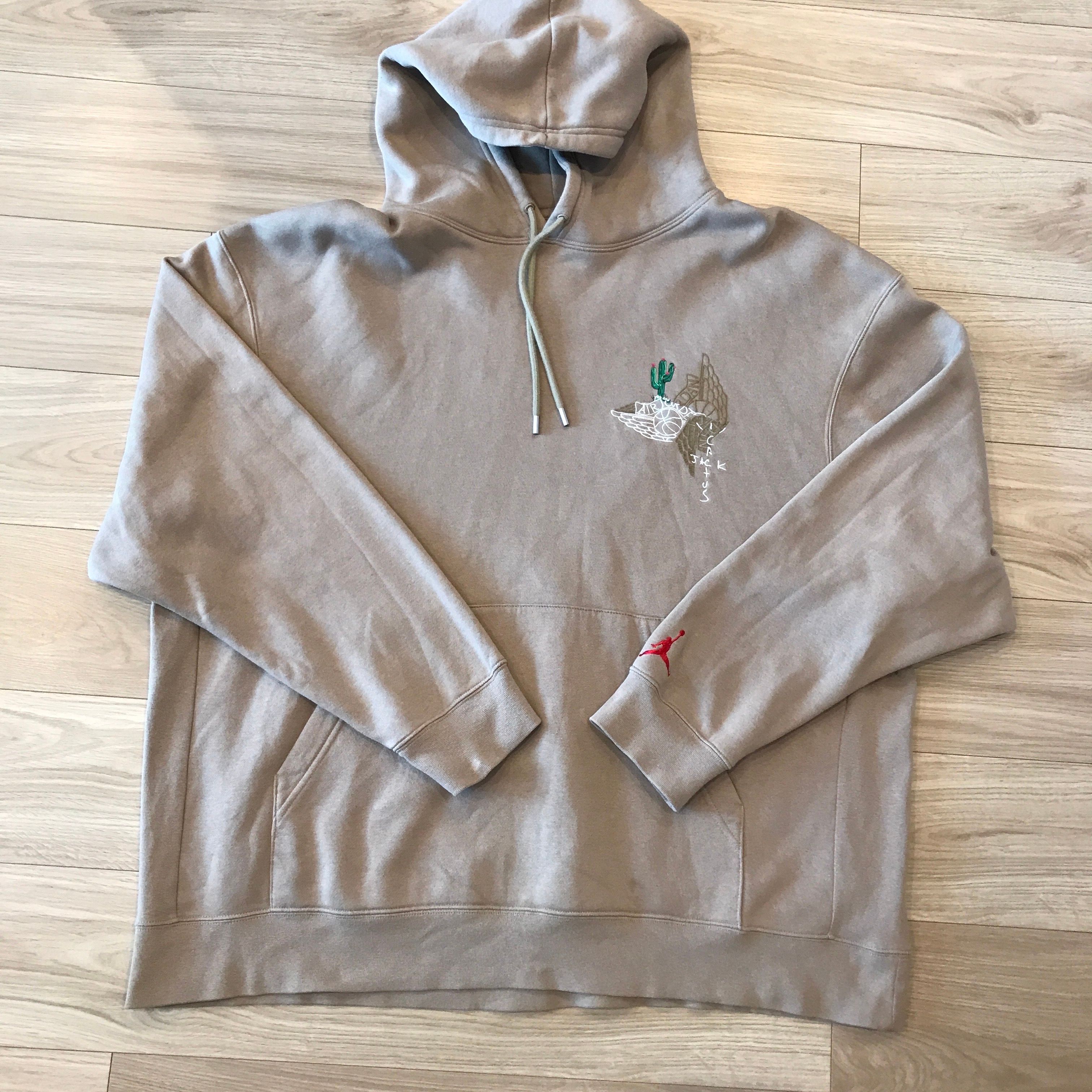 Air Jordan x Travis Cactus Jack Pullover Hoodie "Khaki Desert"