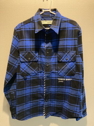 OFF WHITE CHECK SHIRT Medium
