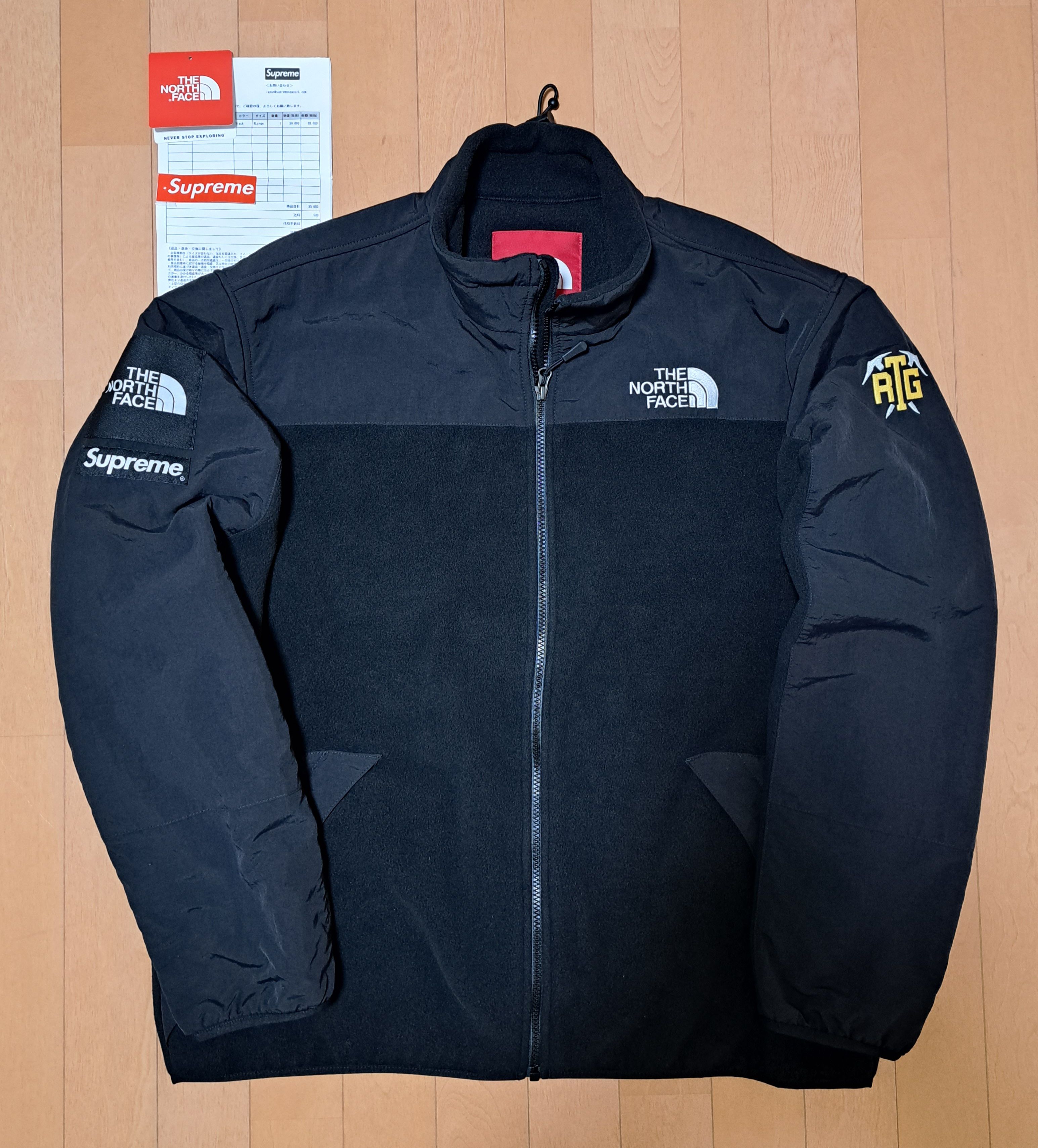 Supreme x The North Face RTG Fleece Jacket "Black"
