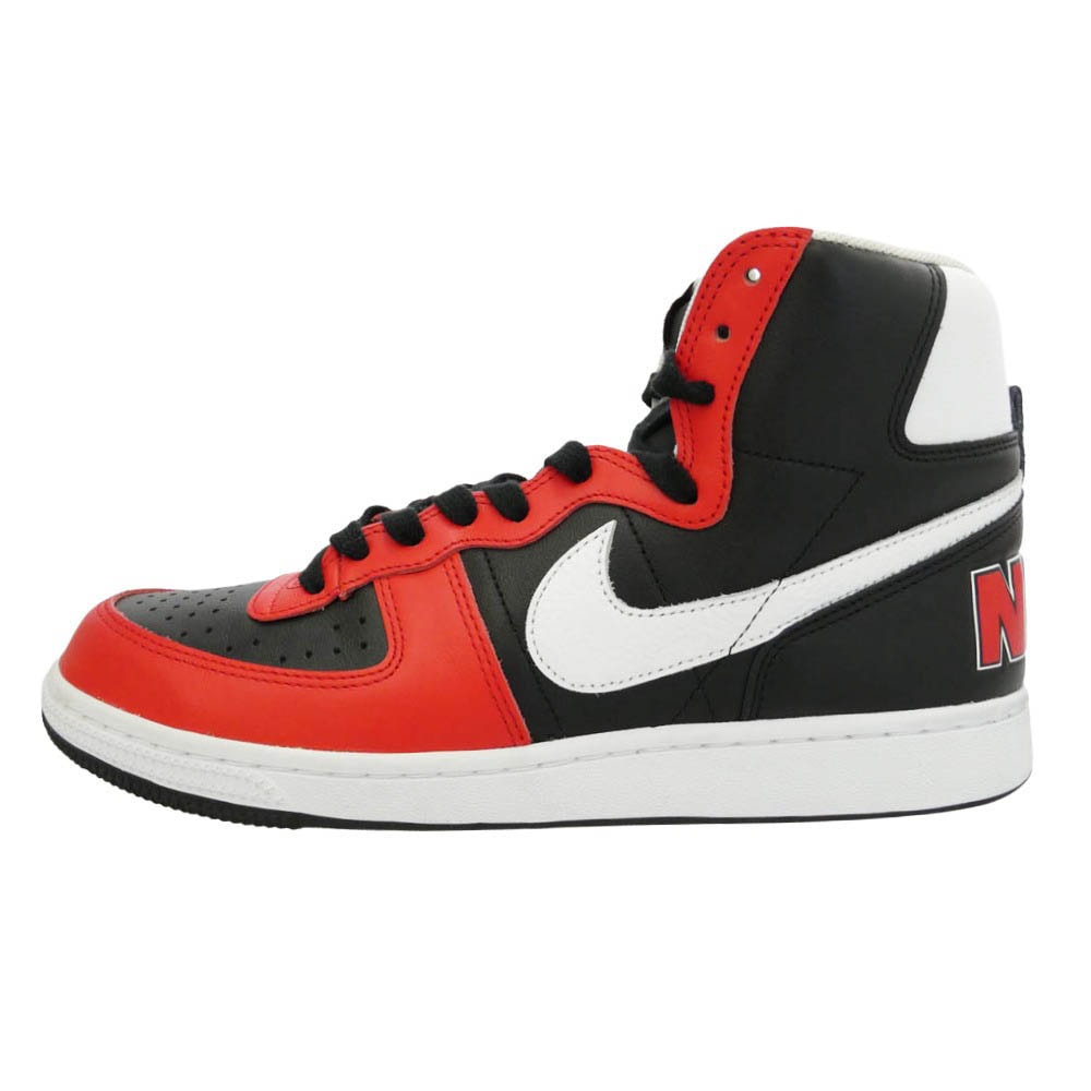 NIKE ナイキ FN4442-001 TERMINATOR HIGH PORTLAND Black University Red ターミネーター ハイ ポートランド ブラック ユニバーシティレッド ハイカット スニーカー【中古】