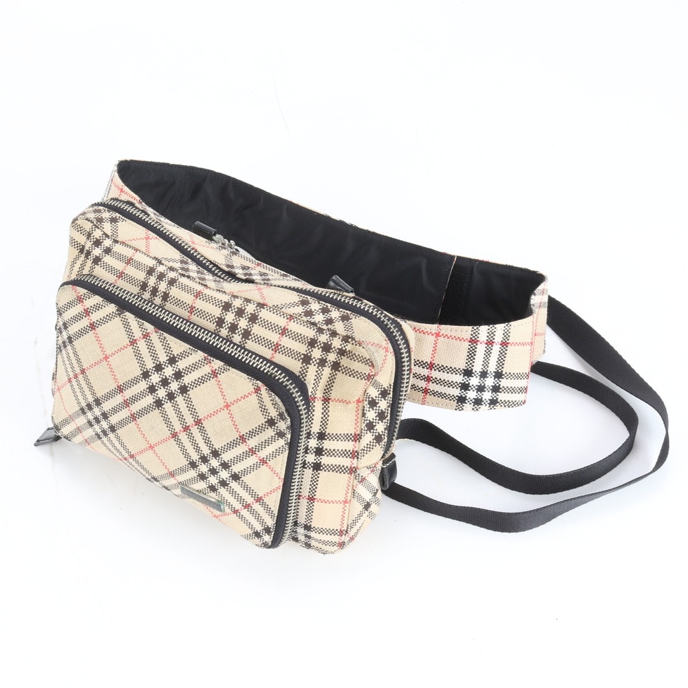 ※たぁ※　　　【希少 美品】バーバリー　ウエストポーチ　ノバチェック 楽天市場】【バッグ】BURBERRY バーバリー ノバチェック