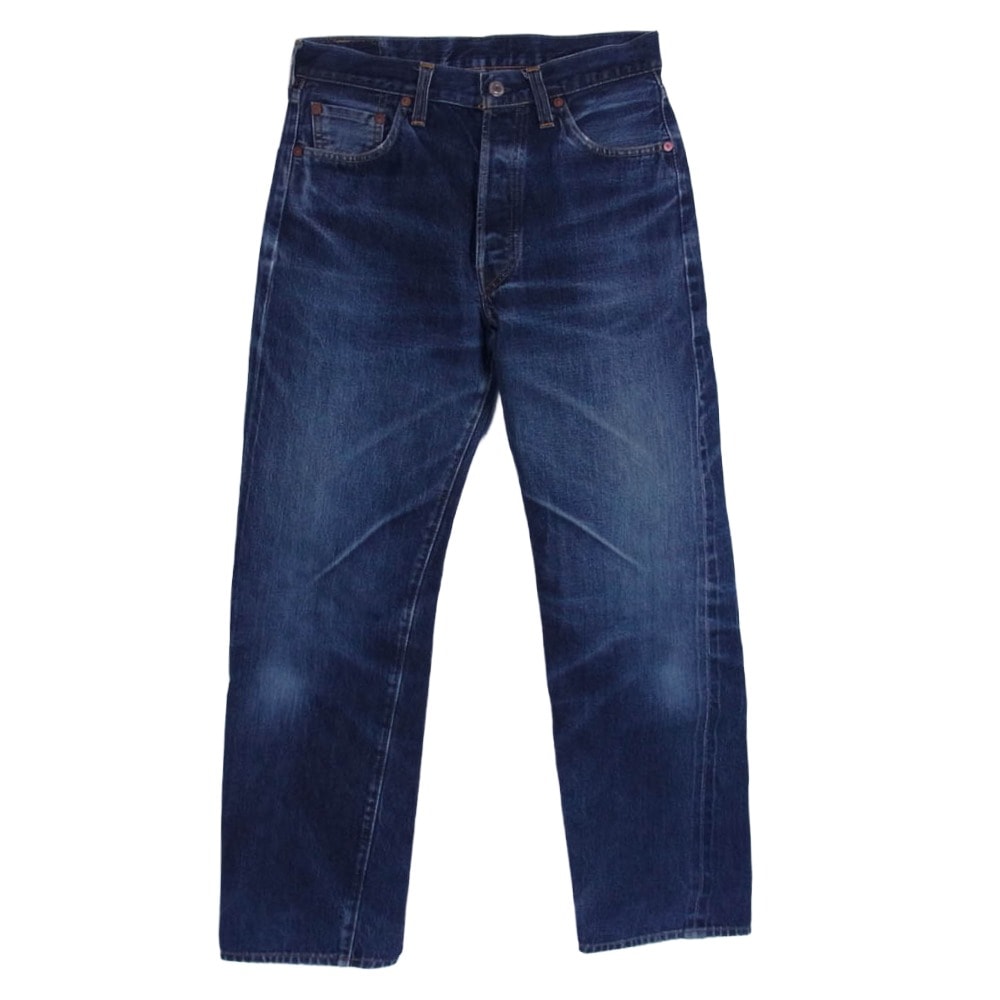 Levi's リーバイス デニムパンツ Vintage ヴィンテージ 90s ボタン裏555 バレンシア工場 USA製 501XX デニム パンツ インディゴブルー系 W30L36【中古】