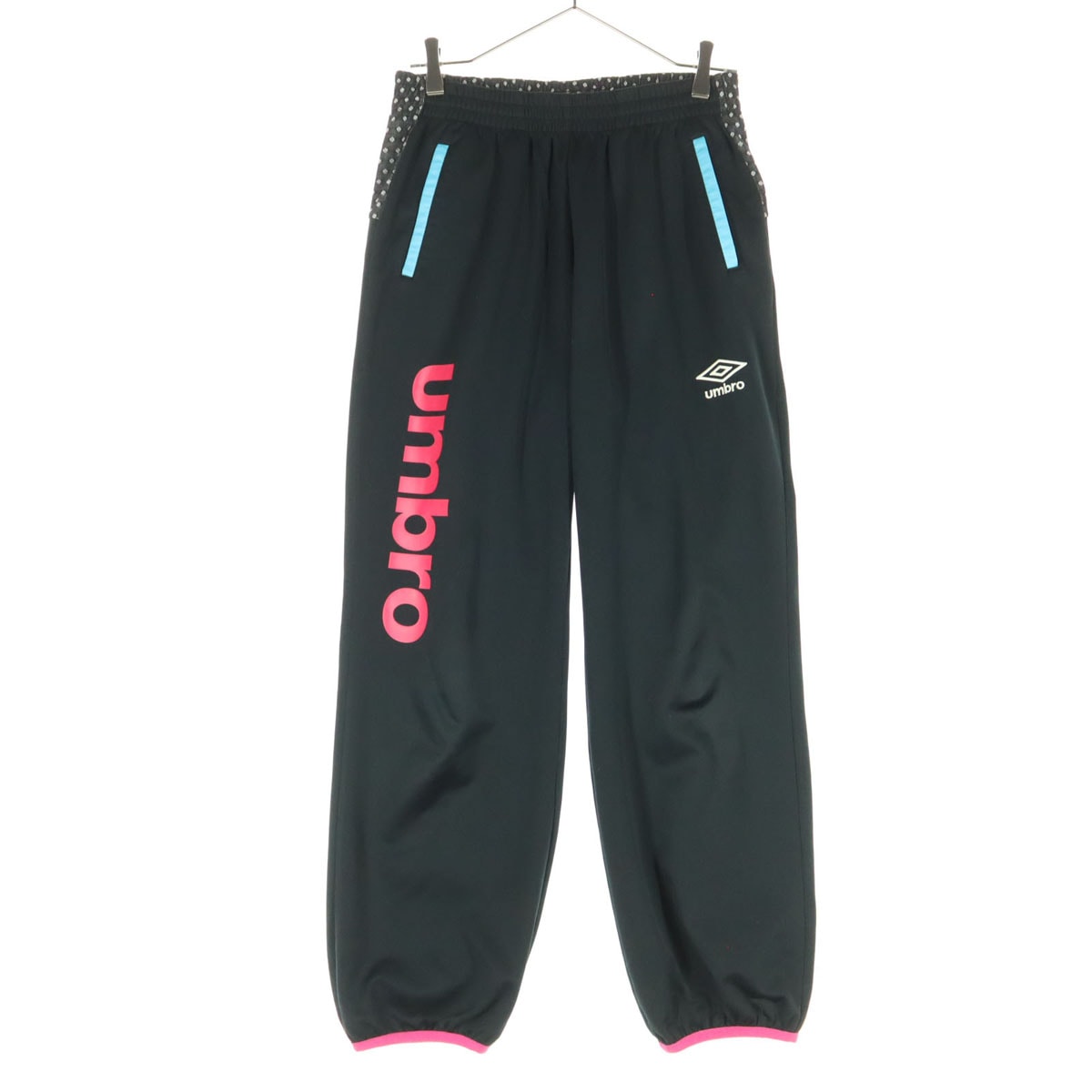 umbro アンブロ ドット柄 トラックパンツ M ブラック
