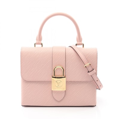 ルイ・ヴィトン LOUIS VUITTON ロッキーBB エピ ローズバレリーヌ ハンドバッグ バッグ レザー レディース ピンク系 M52879 【中古】