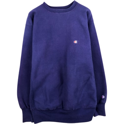 古着 90年代 チャンピオン Champion REVERSE WEAVE リバースウィーブ 刺繍タグ ワンポイントロゴスウェットシャツ トレーナー USA製 メンズXL相当 ヴィンテージ/eaa633785