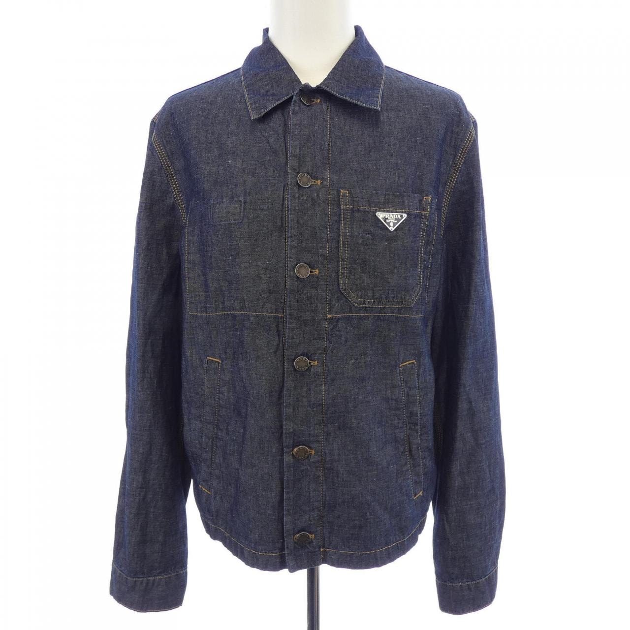 プラダ PRADA トライアングルロゴ GEB254 SOOO 14J2 ジャケット