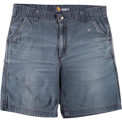 古着 カーハート Carhartt RELAXED FIT ダック地 ワークショーツ ショートパンツ メンズw36相当/eaa672102