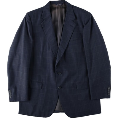 古着 80年代 バーバリー Burberry's チェック柄 ブレザー テーラードジャケット メンズM相当 ヴィンテージ/evb031398