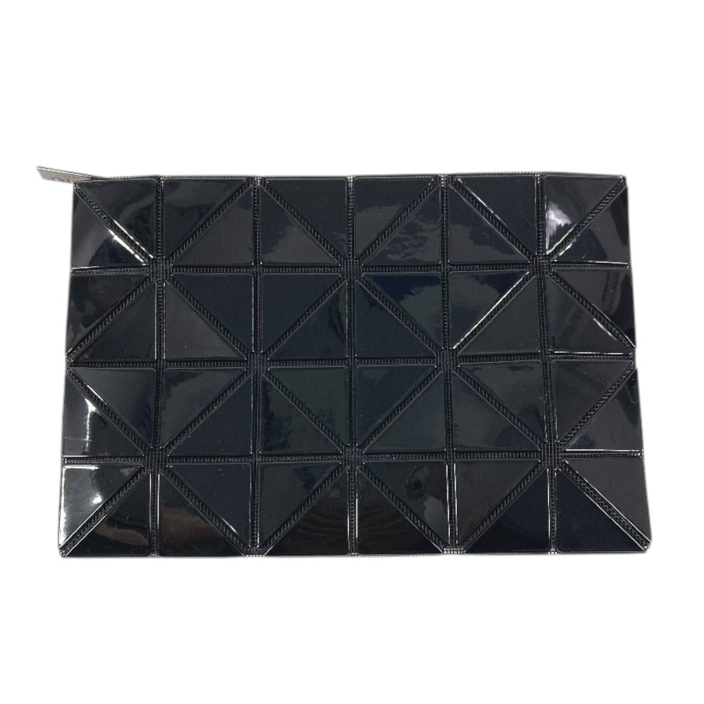 イッセイミヤケ ISSEY MIYAKE BAOBAO ロゴ バオバオ カバン セカンドバッグ ポーチ クラッチバッグ PVC ブラック