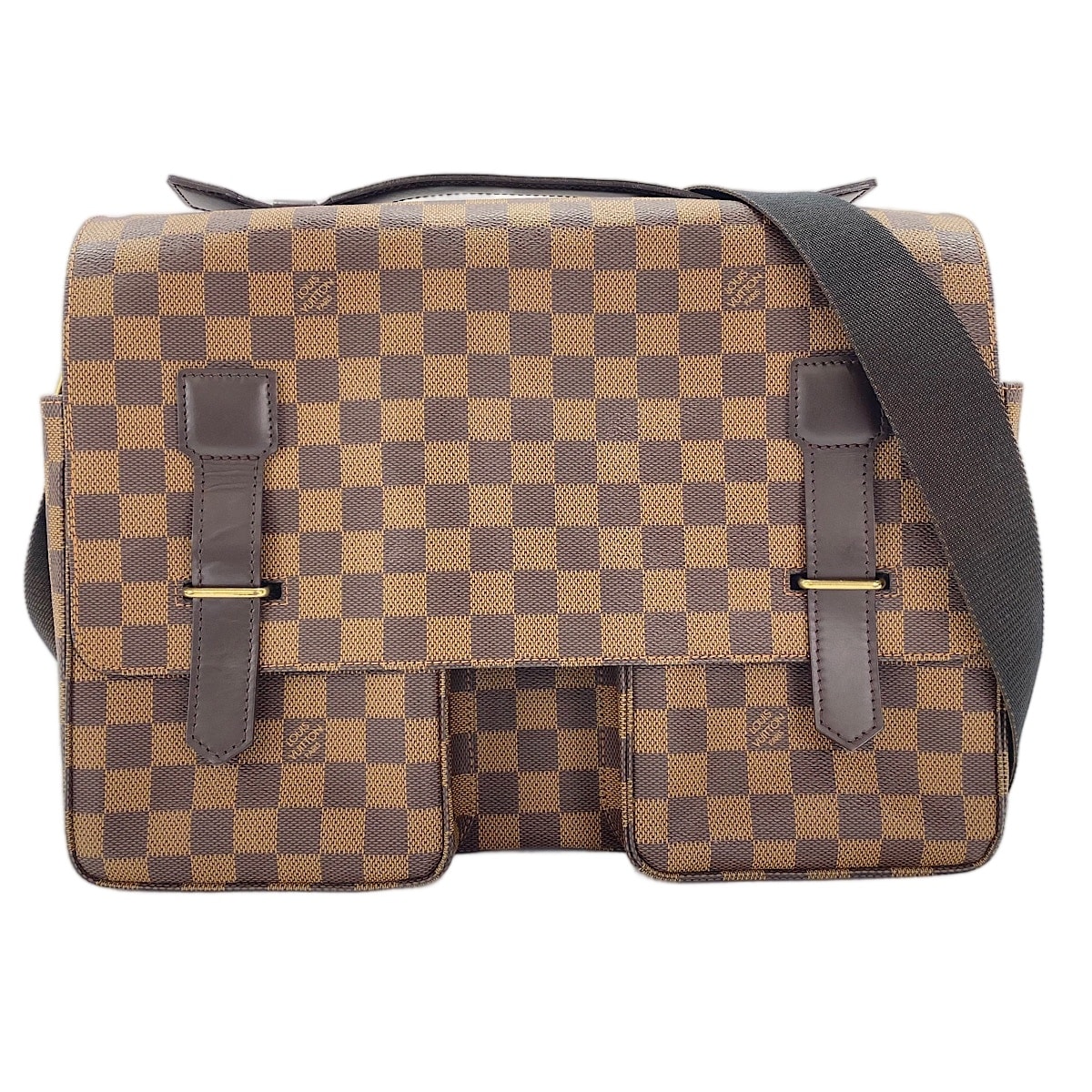ヴィトン LV ダミエ ブロードウェイ ショルダーバッグ【中古】