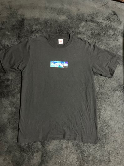 Supreme / Emilio Pucci® Box Logo Tee "Black/Blue"