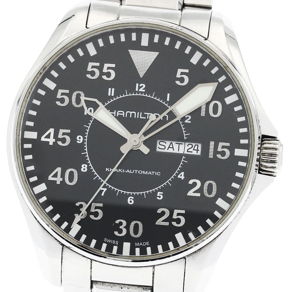 ハミルトン カーキ パイロット メンズ 【中古】