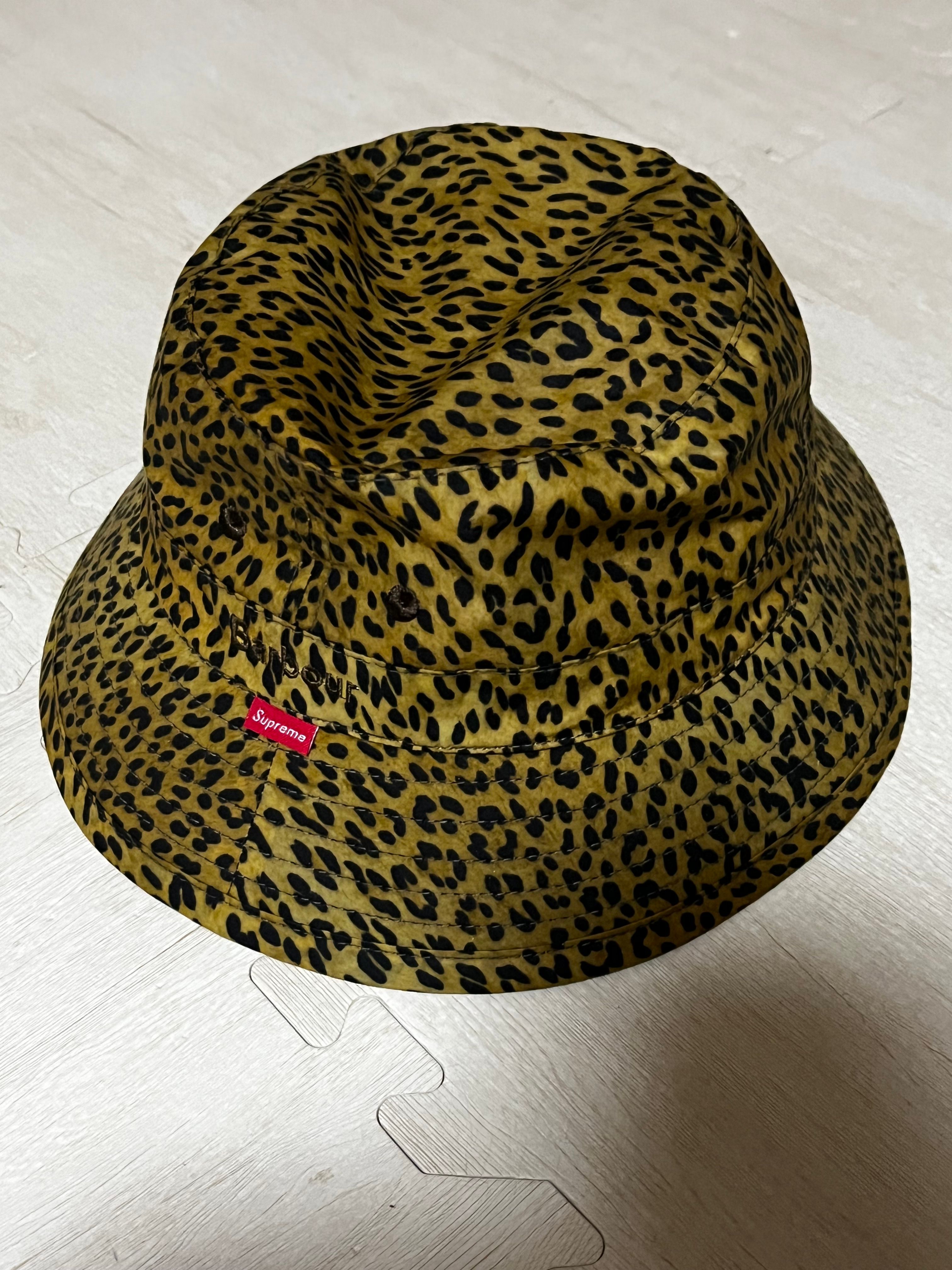 Supreme Barbour Waxed Cotton Crusher "Leopard"