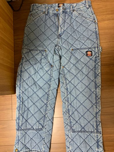 Supreme x Dickies Quilted Denim Work Pant "Denim"
