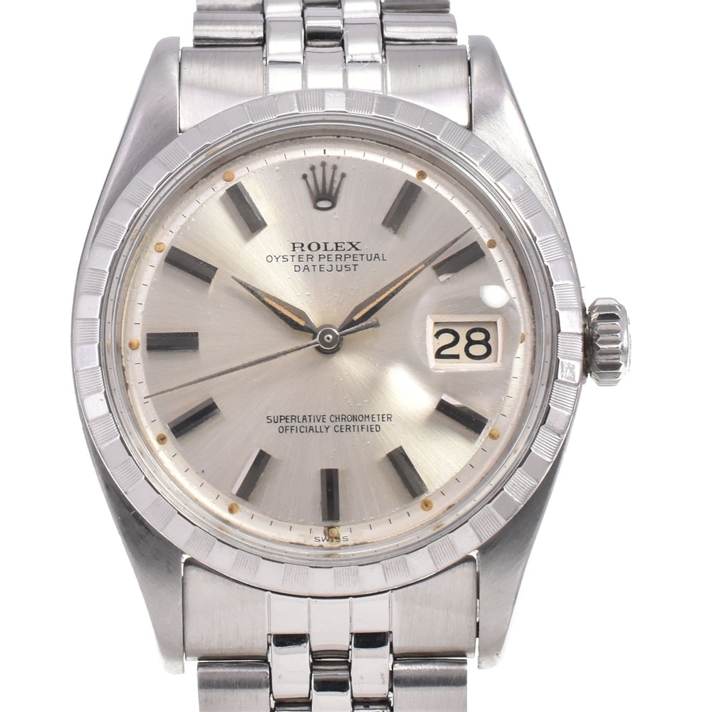 ロレックス ROLEX 6605 ヴィンテージ デイトジャスト Cal.1065 自動巻き メンズ 良品 M#145508
