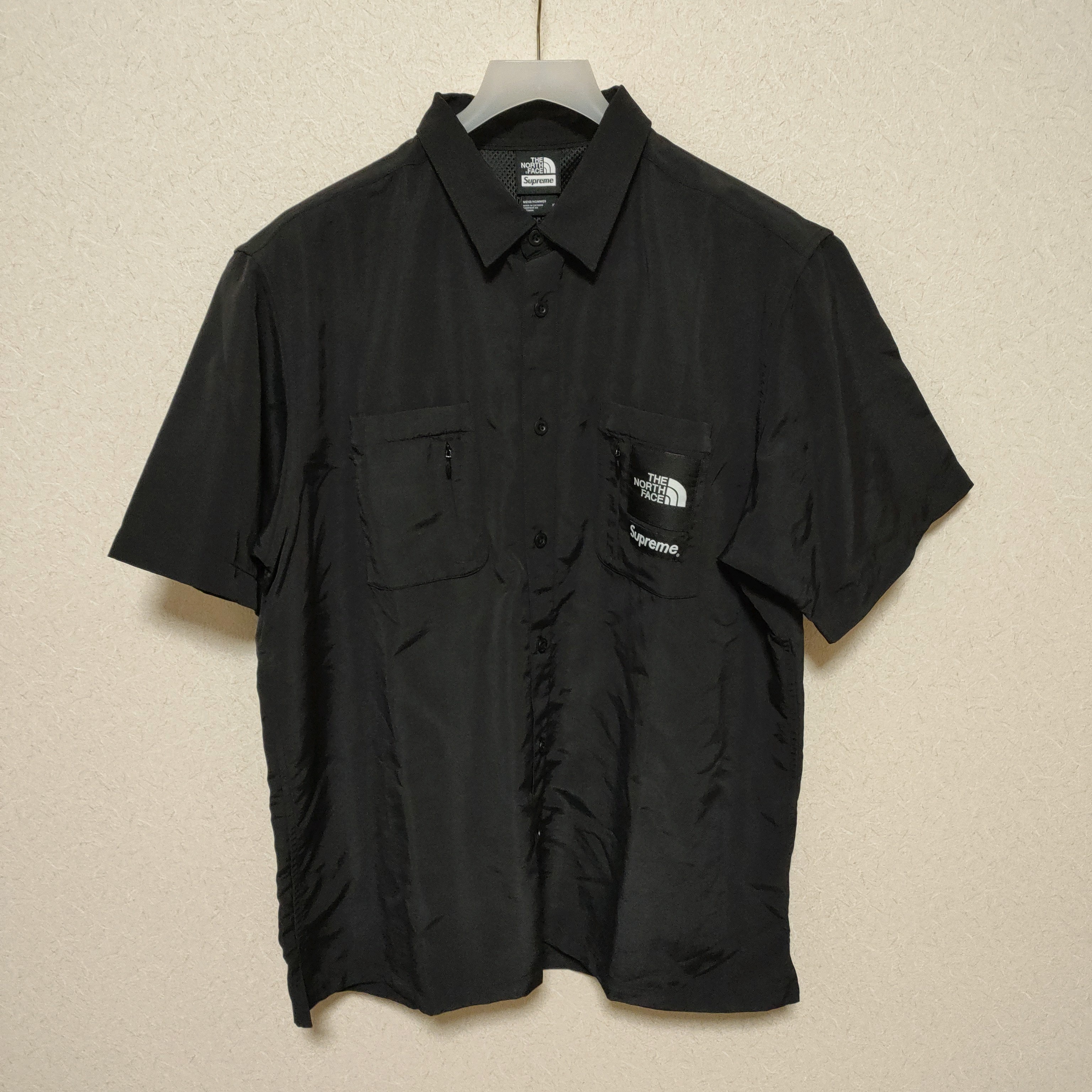 Supreme x The North Face Trekking S/S Shirt "Black"