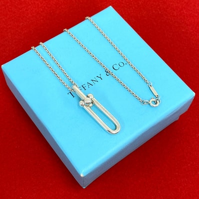 TIFFANY&Co. ティファニー ハードウェア リンク ネックレス シルバー925 ネックレス シルバー
58898