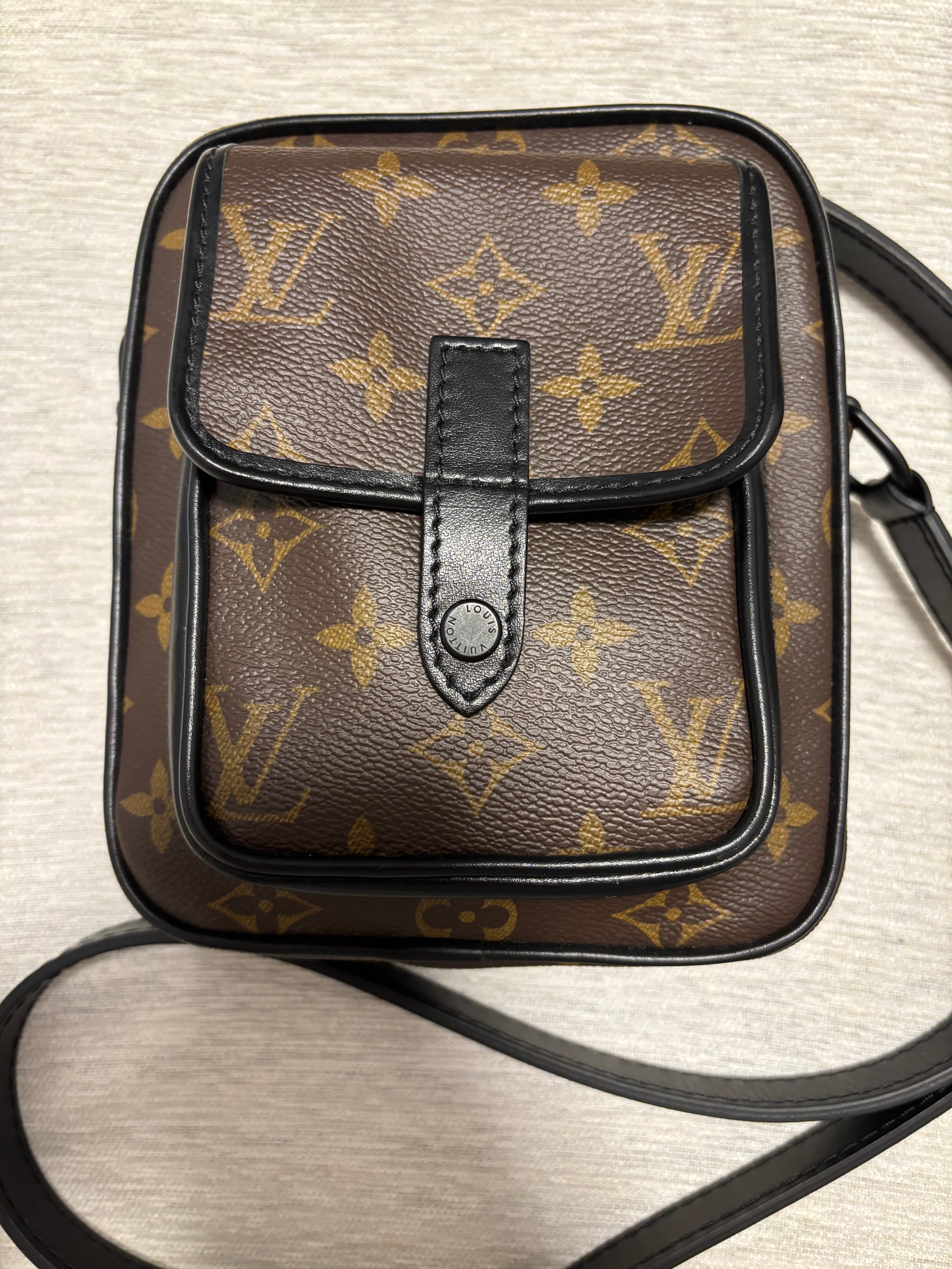 Louis Vuitton Christopher Wearable Wallet Monogram Macassar