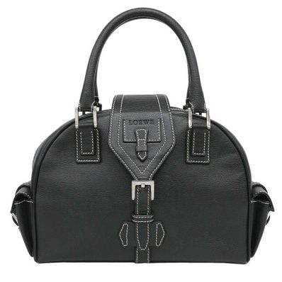 LOEWE Traveler Mini Boston Bag "Black"
